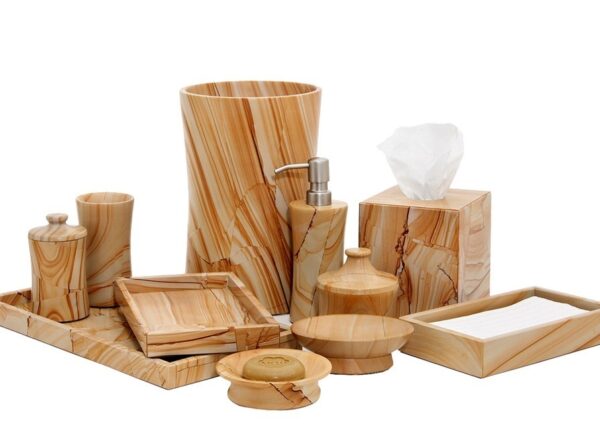 Vinca Collection Teak Stone