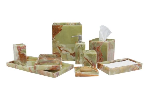 Myrtus Collection Whirl Green Onyx