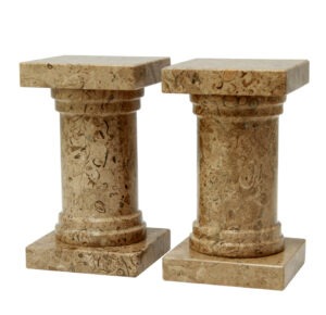 Platanus Collection Fossil Stone Bookends