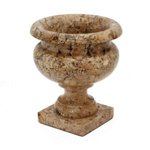 Phoebe Style Fossil Stone Planter