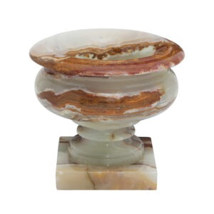 Rhea Style Light Green Onyx Planter