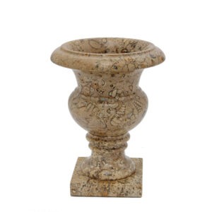 Selene Style Fossil Stone Planter