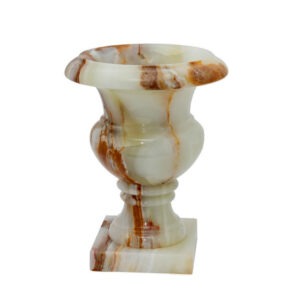 Selene Style Light Green Onyx Planter