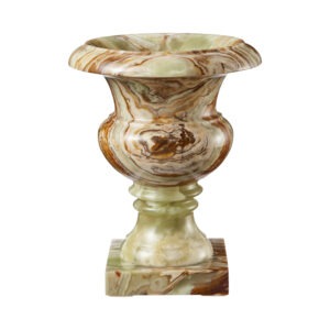 Selene Style Whirl Green Onyx Planter