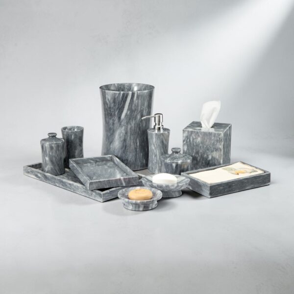 Vinca Collection Cloud Gray Marble